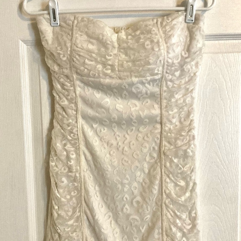 All white, Lacey Mini dress